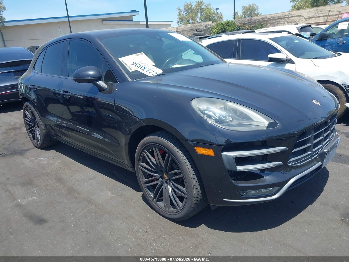 2017 PORSCHE MACAN TURBO W/PERFORMANCE PACKAGE