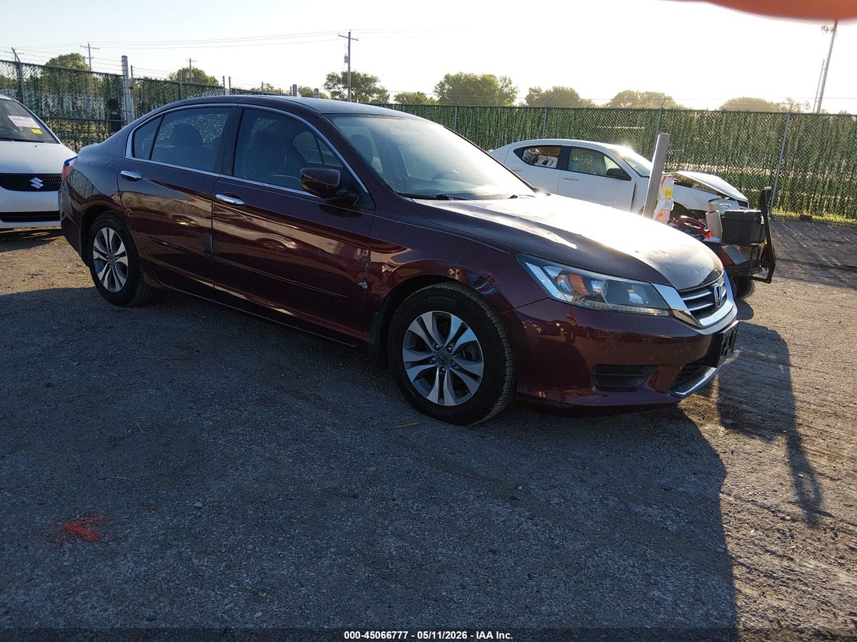 2015 HONDA ACCORD LX