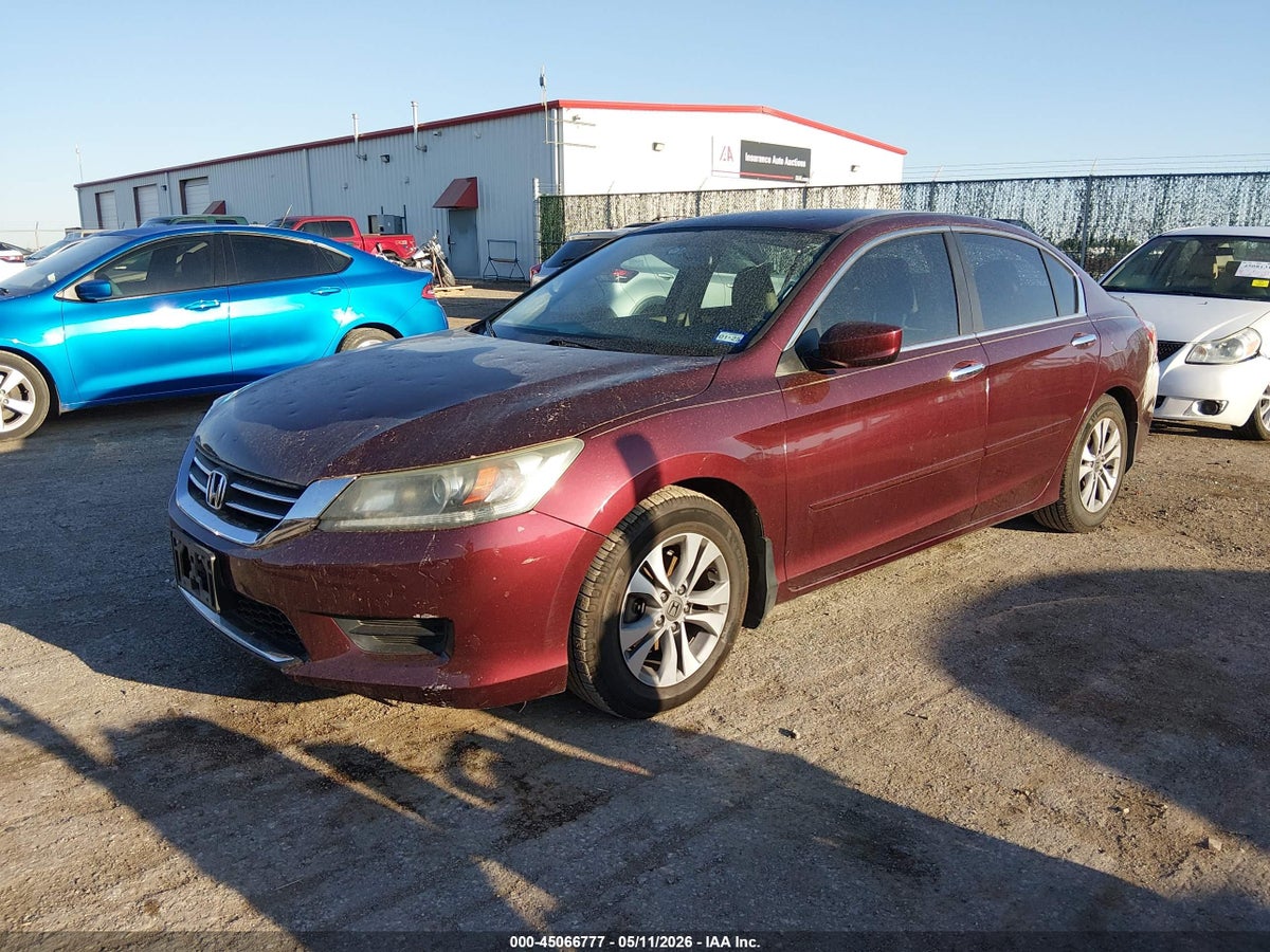 2015 HONDA ACCORD LX — снимка 2