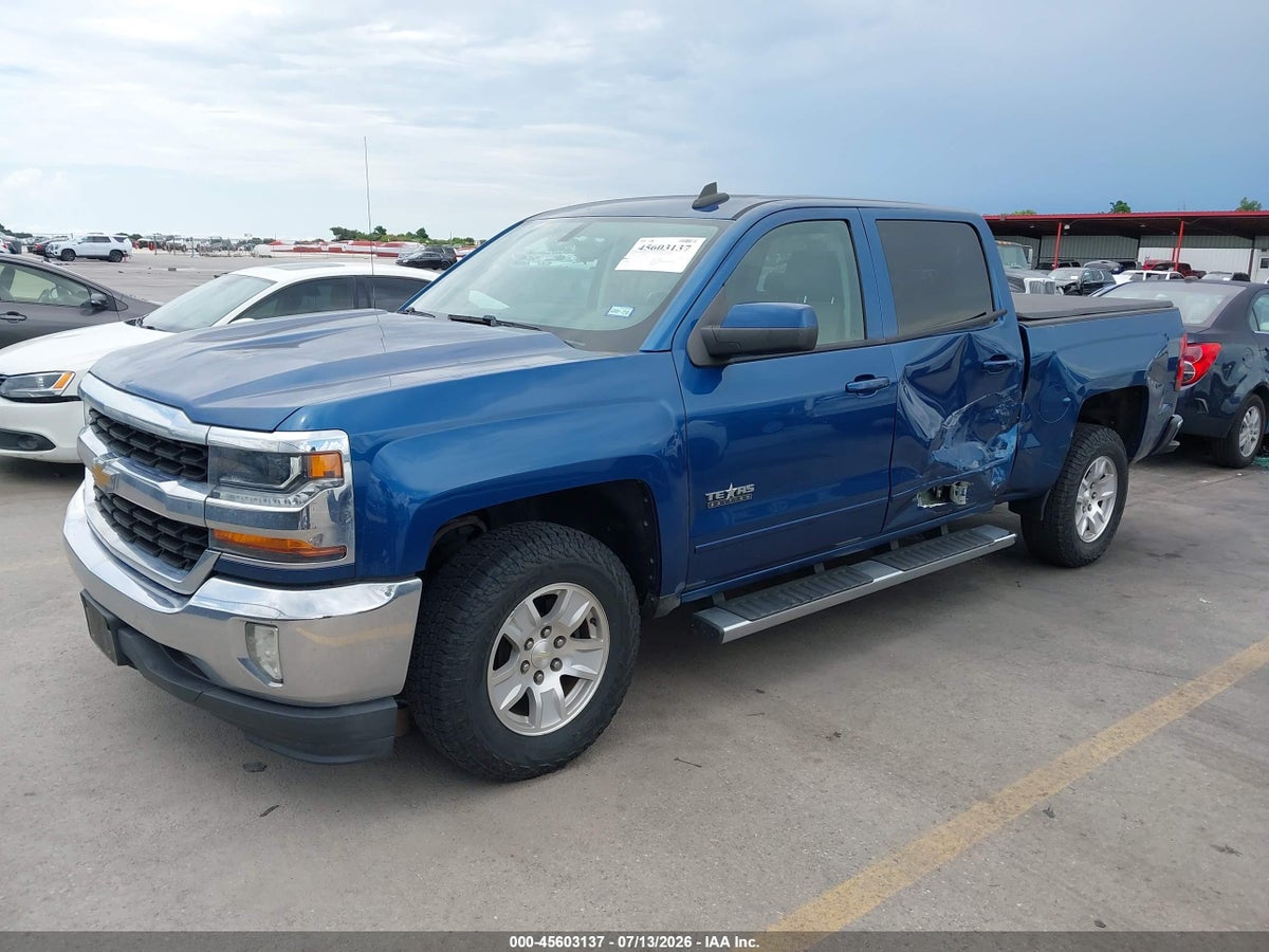 2018 CHEVROLET SILVERADO 1500 1LT — снимка 2