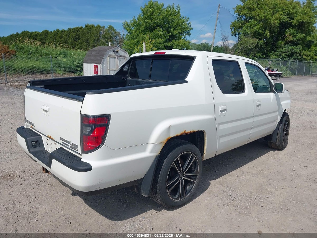 2014 HONDA RIDGELINE SE — снимка 4