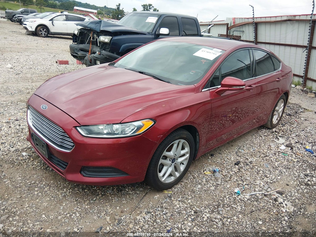 2016 FORD FUSION SE — снимка 2