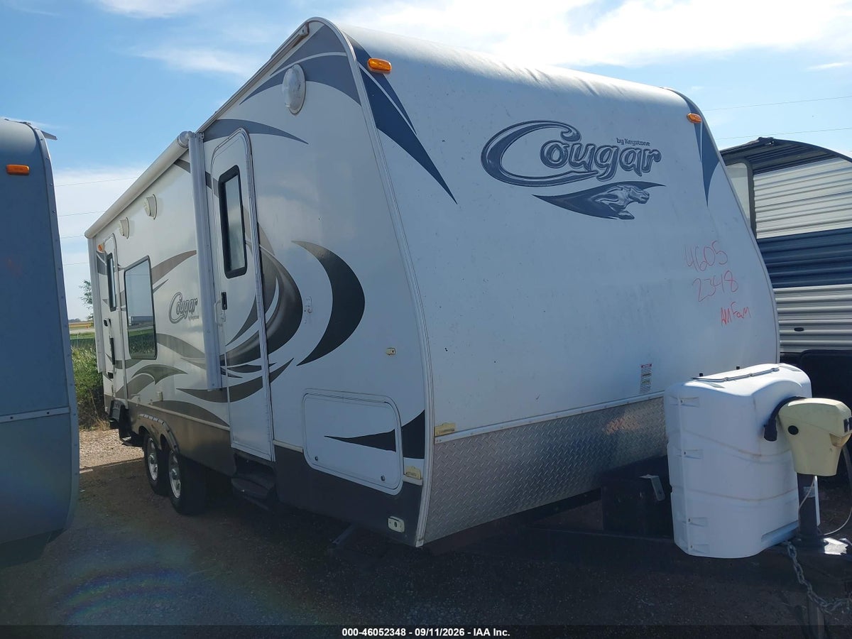 2012 KEYSTONE RV COUGAR TRAVEL TRAILER