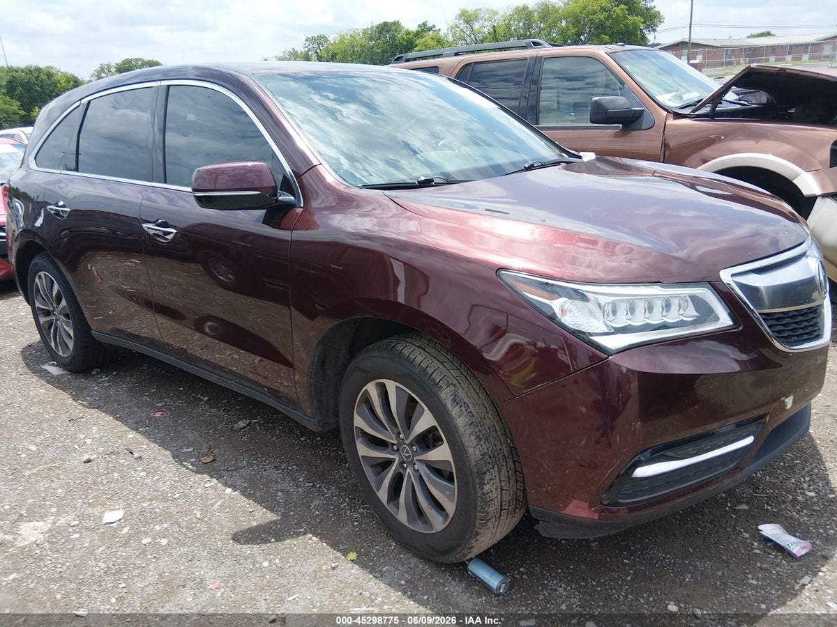 2014 ACURA MDX TECHNOLOGY PACKAGE