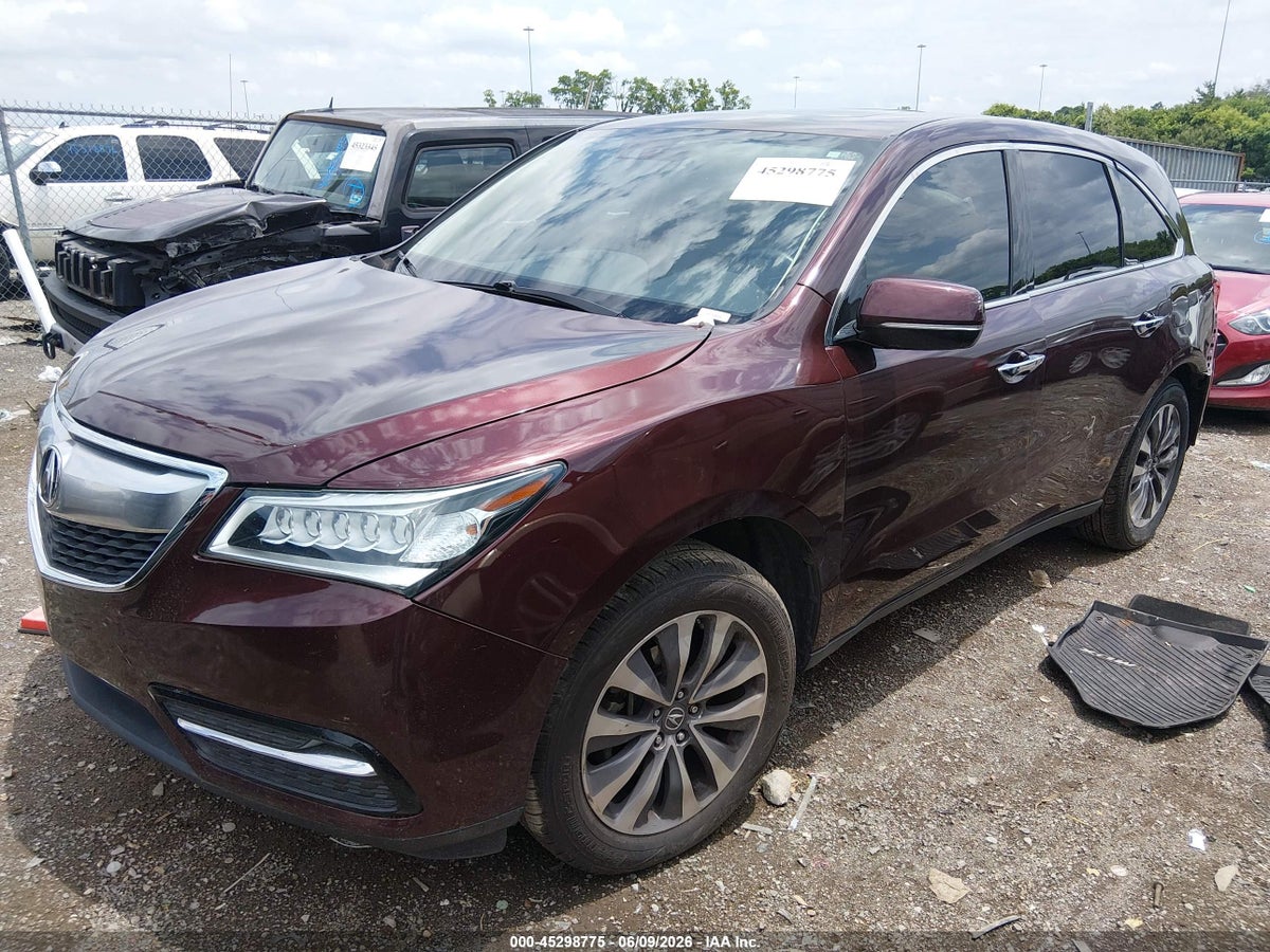 2014 ACURA MDX TECHNOLOGY PACKAGE — снимка 2