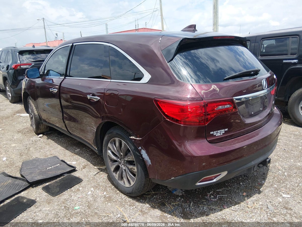 2014 ACURA MDX TECHNOLOGY PACKAGE — снимка 3