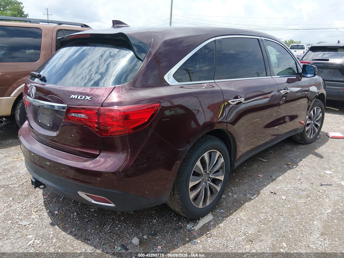 2014 ACURA MDX TECHNOLOGY PACKAGE — снимка 4