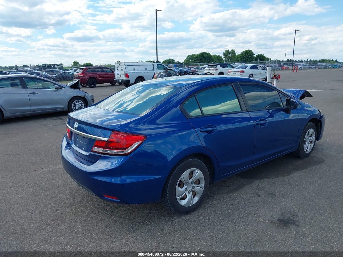2015 HONDA CIVIC LX — снимка 4