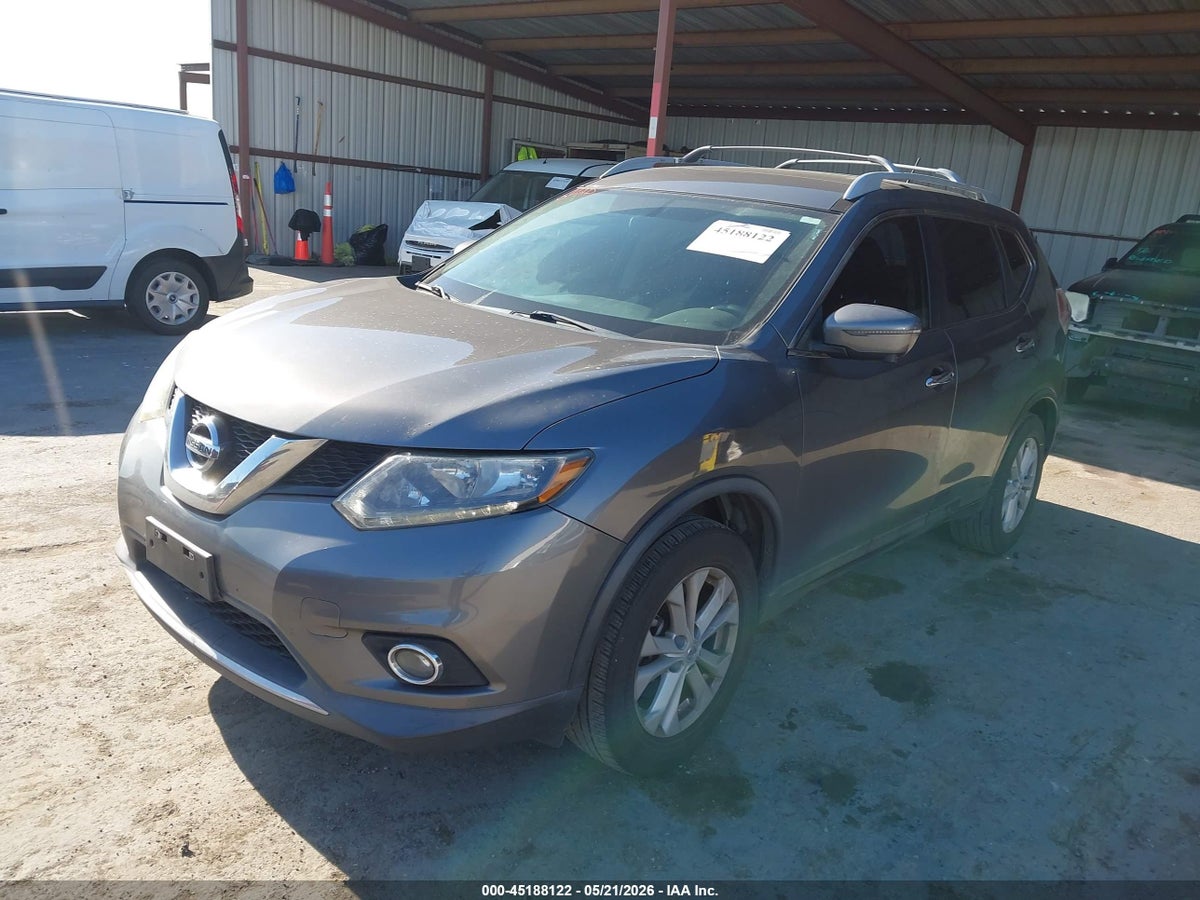 2016 NISSAN ROGUE SV — снимка 2