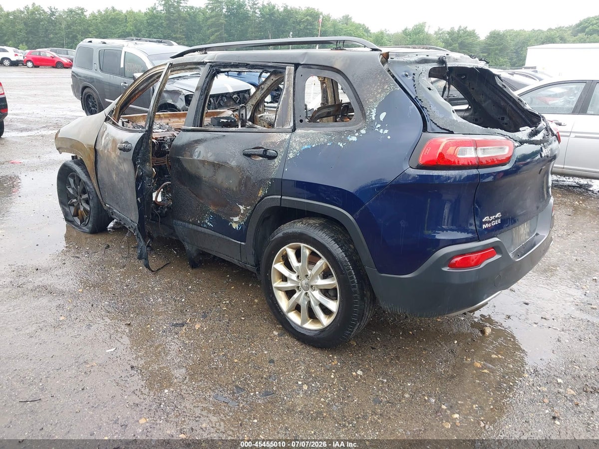 2016 JEEP CHEROKEE LIMITED — снимка 3