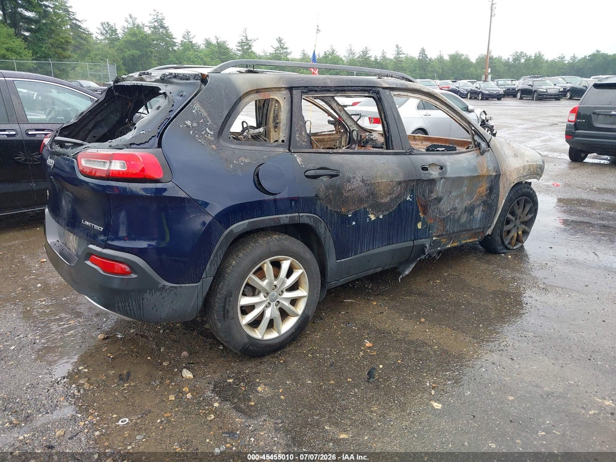 2016 JEEP CHEROKEE LIMITED — снимка 4