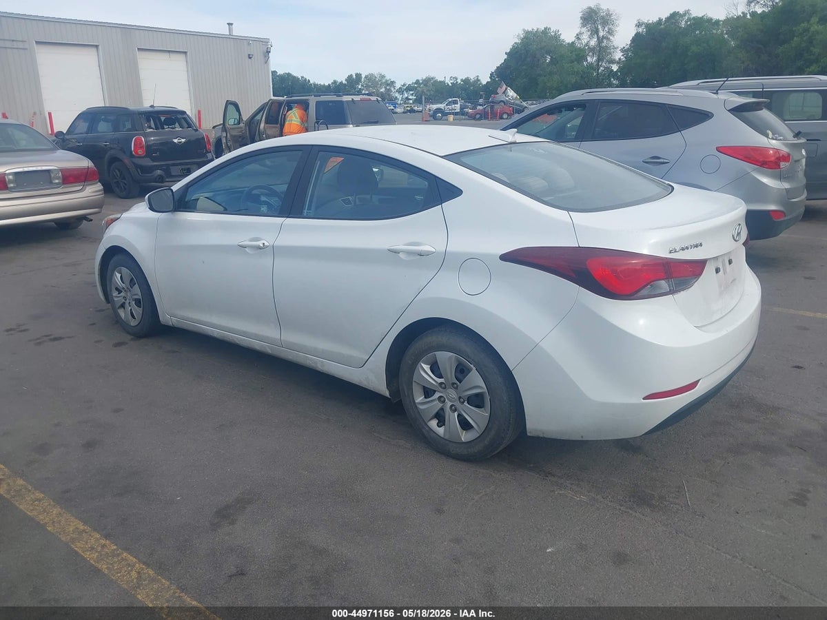 2016 HYUNDAI ELANTRA SE — снимка 3