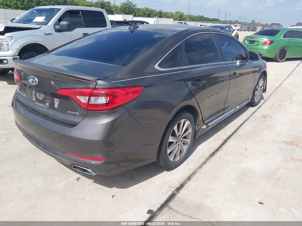 2015 HYUNDAI SONATA SPORT — снимка 4