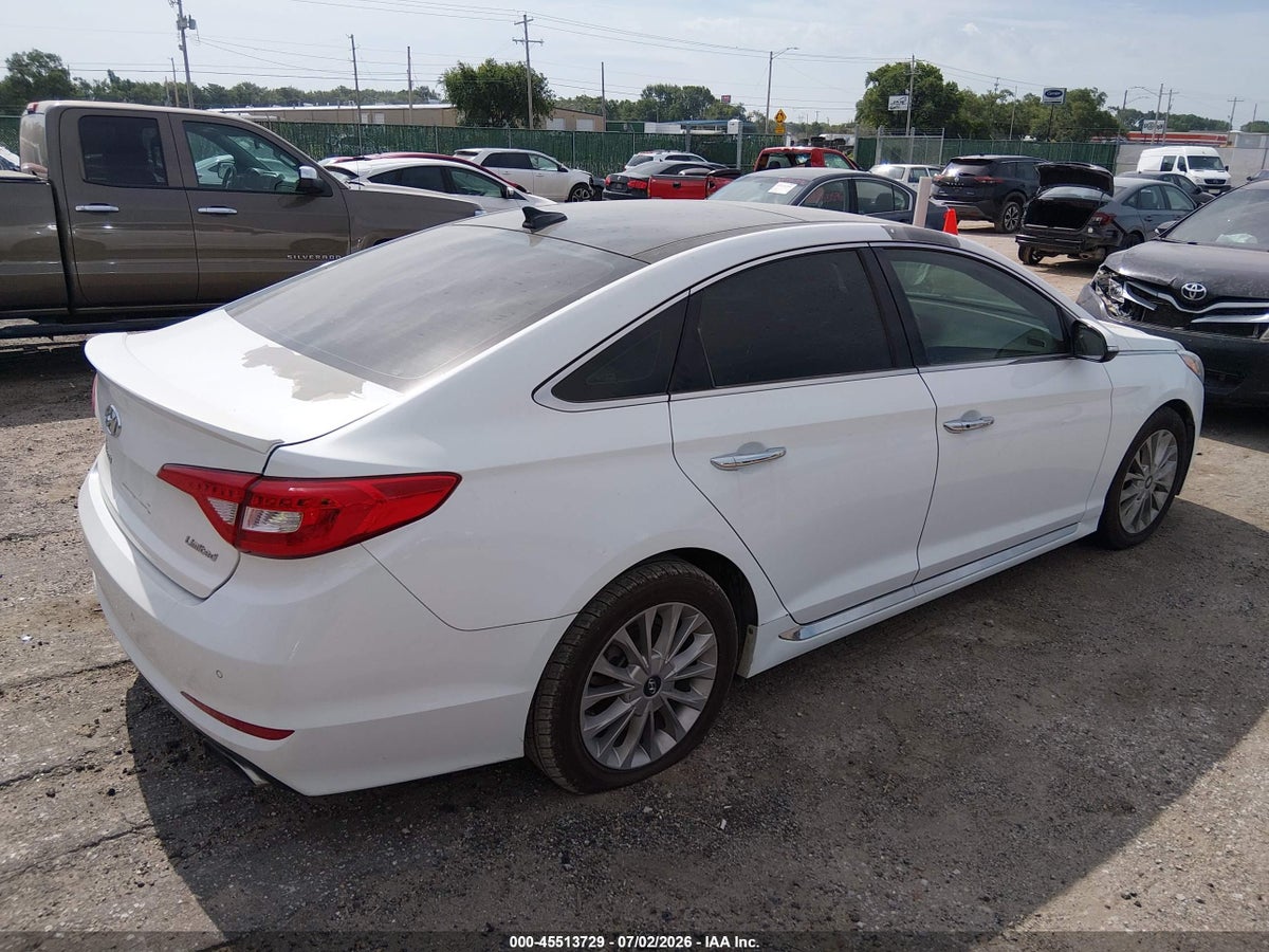 2015 HYUNDAI SONATA LIMITED — снимка 4