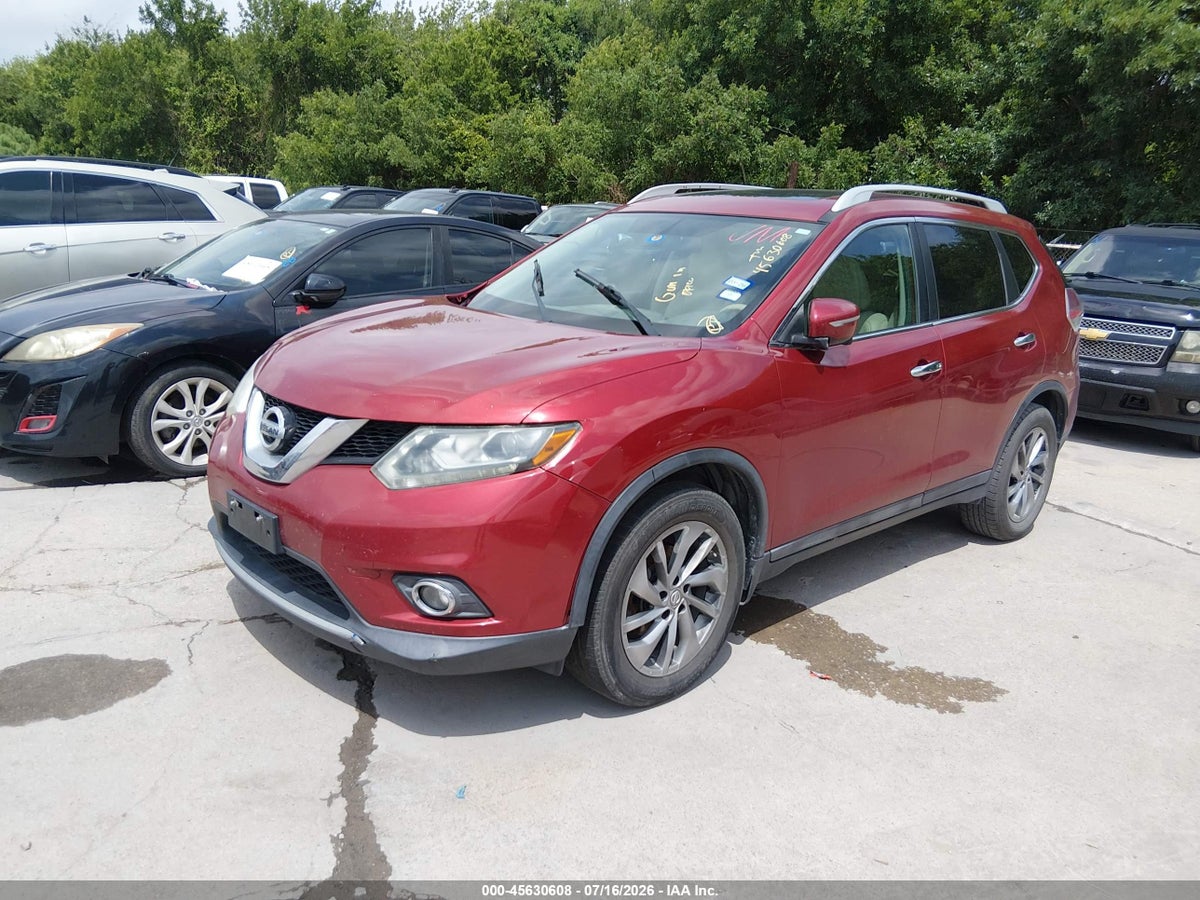 2015 NISSAN ROGUE SL — снимка 2
