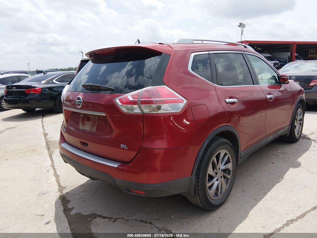 2015 NISSAN ROGUE SL — снимка 4