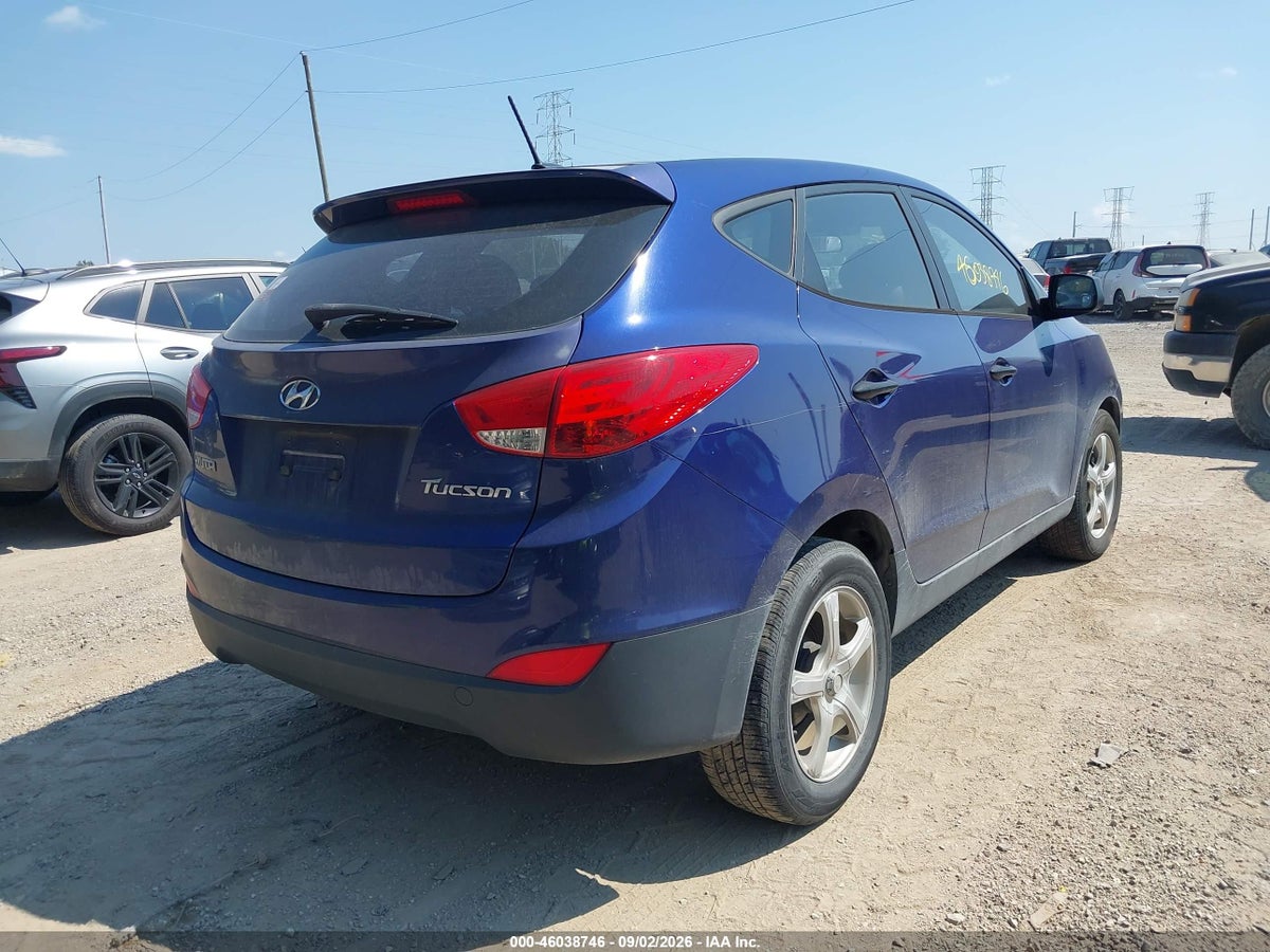 2010 HYUNDAI TUCSON GLS — снимка 4