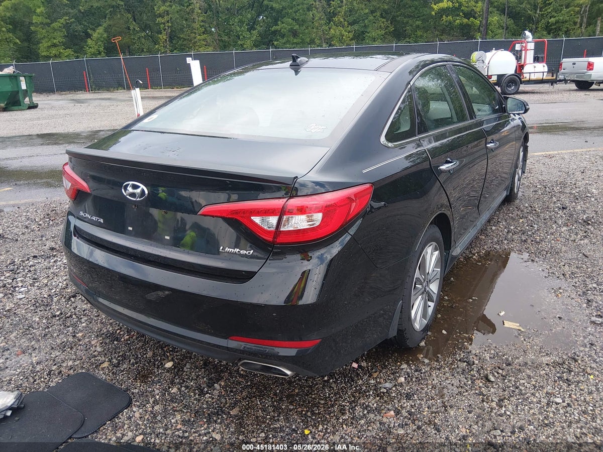 2016 HYUNDAI SONATA LIMITED — снимка 4