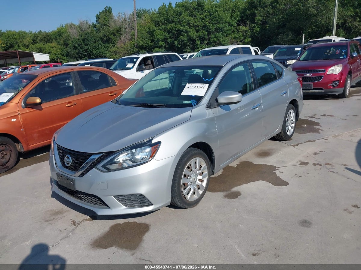 2016 NISSAN SENTRA S — снимка 2