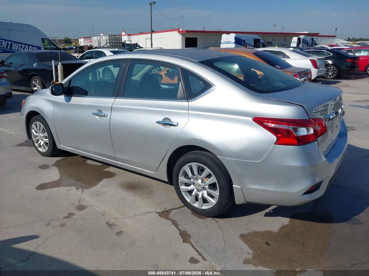 2016 NISSAN SENTRA S — снимка 3