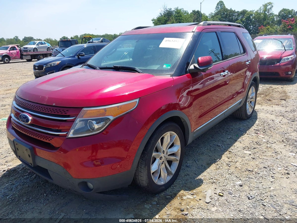 2013 FORD EXPLORER LIMITED — снимка 2