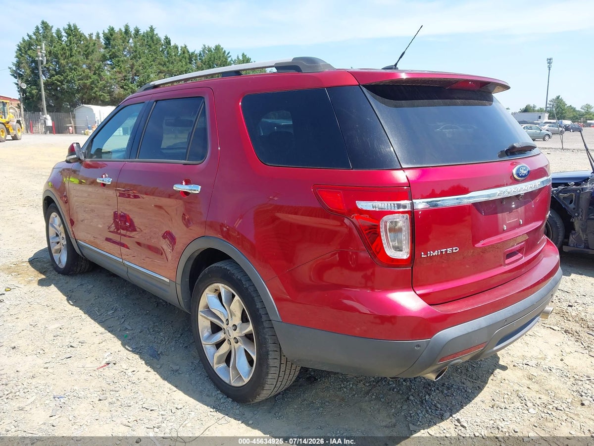 2013 FORD EXPLORER LIMITED — снимка 3
