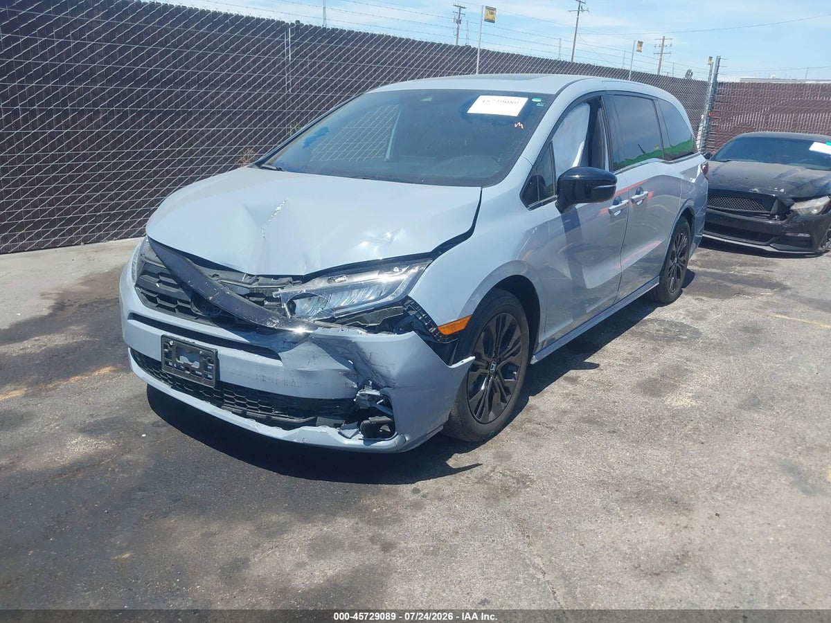 2025 HONDA ODYSSEY SPORT-L — снимка 2