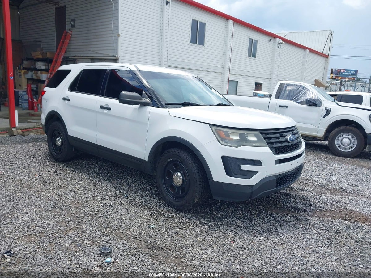 2017 FORD UTILITY POLICE INTERCEPTOR