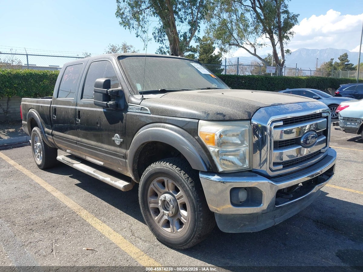 2012 FORD SUPER DUTY F-250 SRW LARIAT