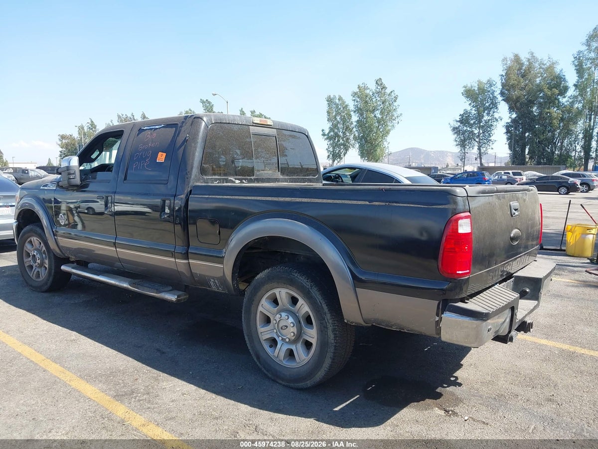 2012 FORD SUPER DUTY F-250 SRW LARIAT — photo 3