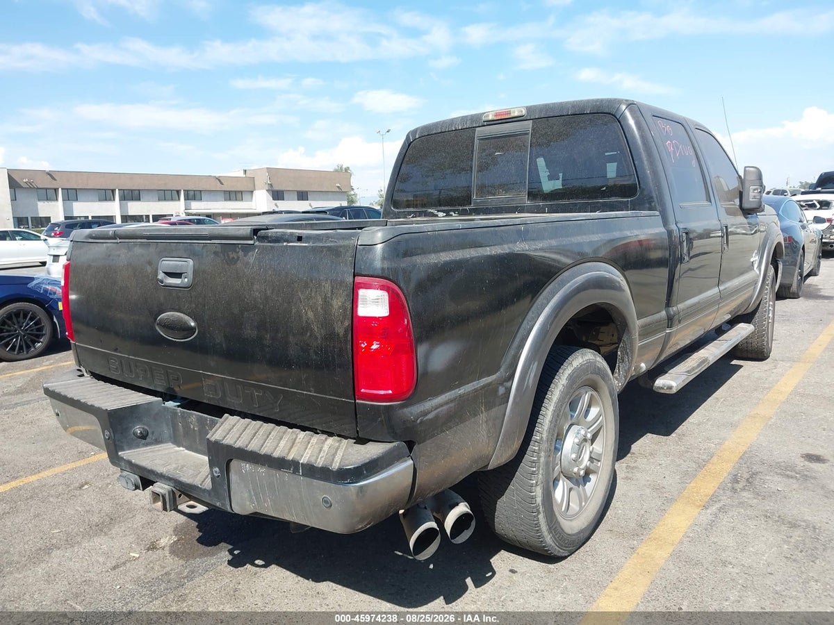 2012 FORD SUPER DUTY F-250 SRW LARIAT — photo 4