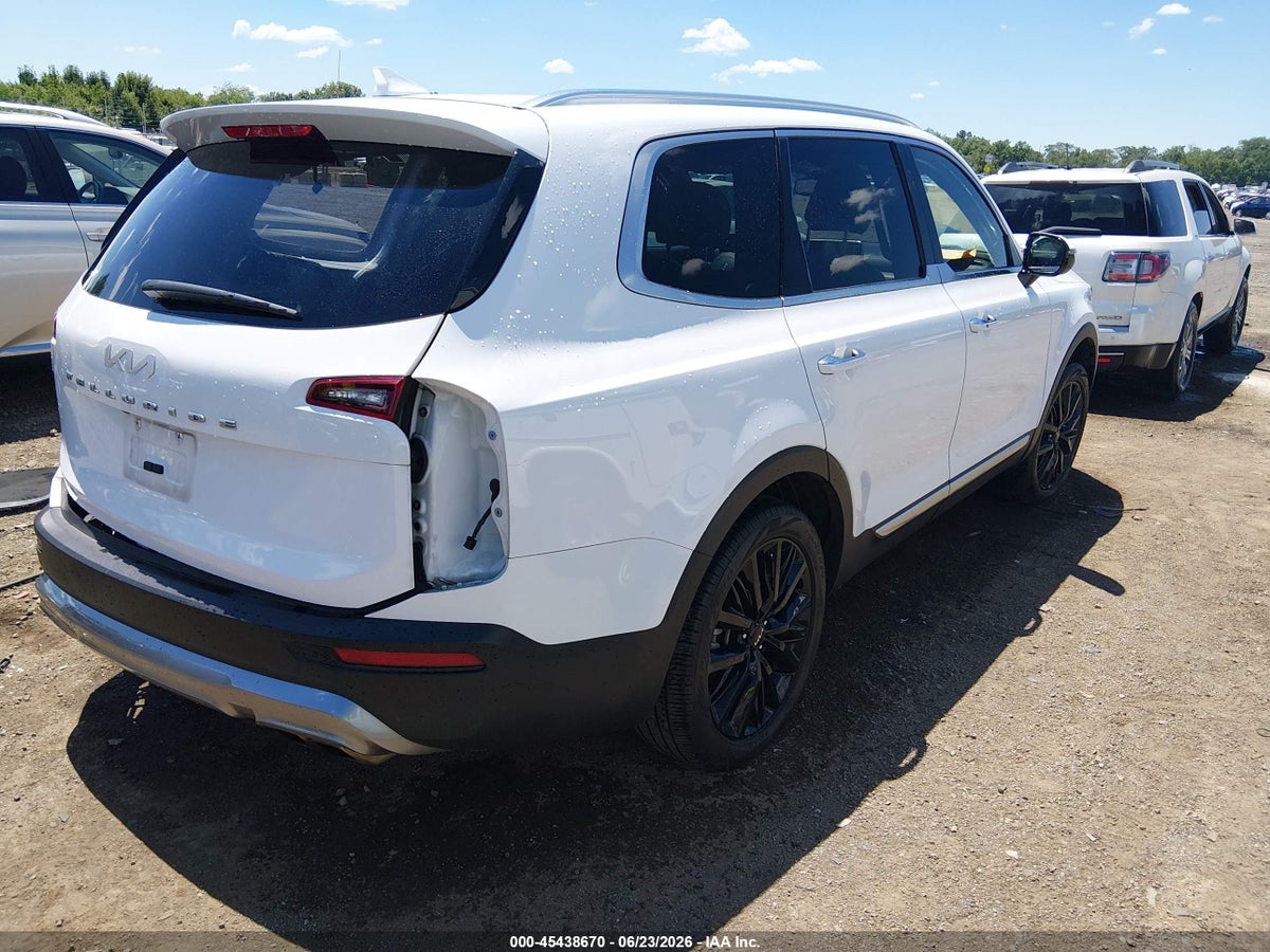 2022 KIA TELLURIDE SX — снимка 4