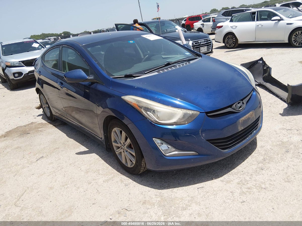 2015 HYUNDAI ELANTRA SE