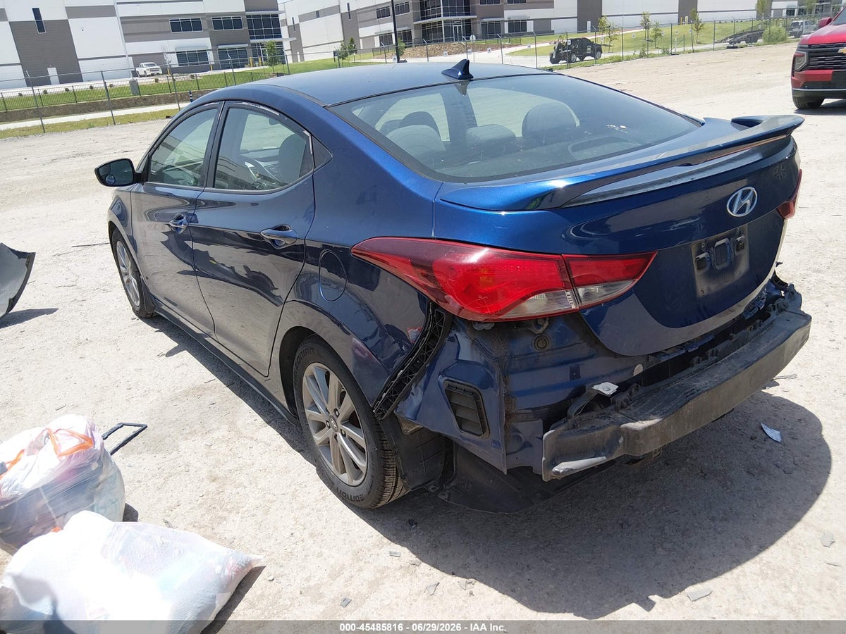 2015 HYUNDAI ELANTRA SE — снимка 3