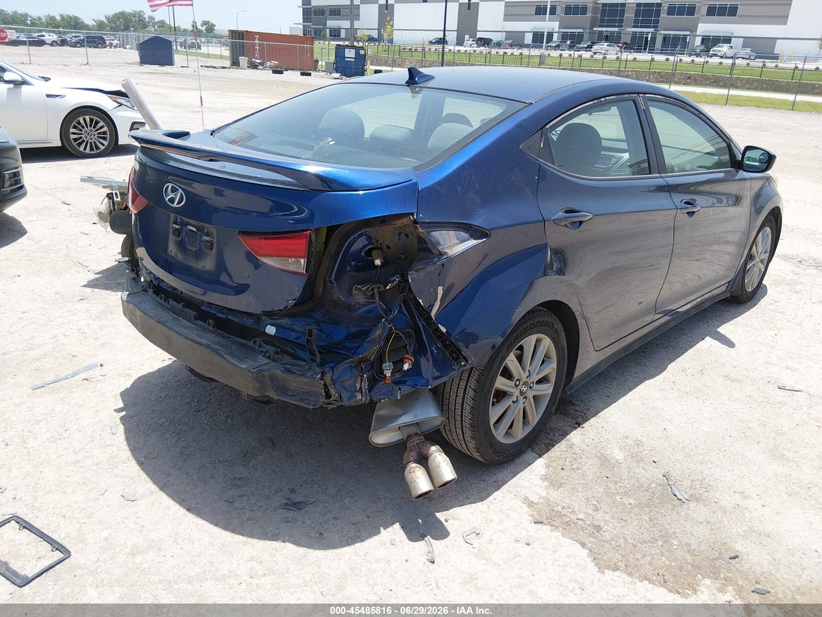 2015 HYUNDAI ELANTRA SE — снимка 4