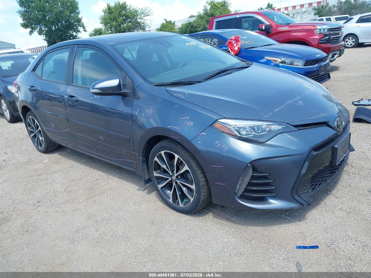 2017 TOYOTA COROLLA SE