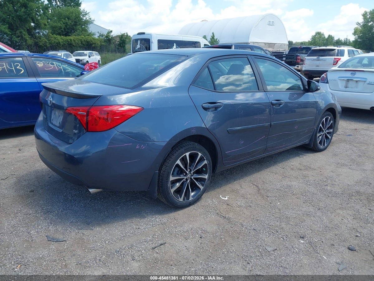 2017 TOYOTA COROLLA SE — снимка 4