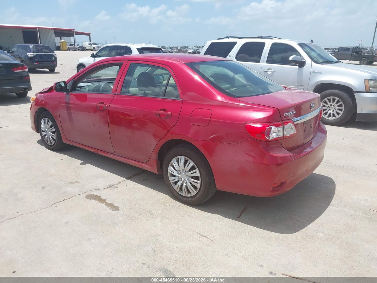2013 TOYOTA COROLLA L — снимка 3