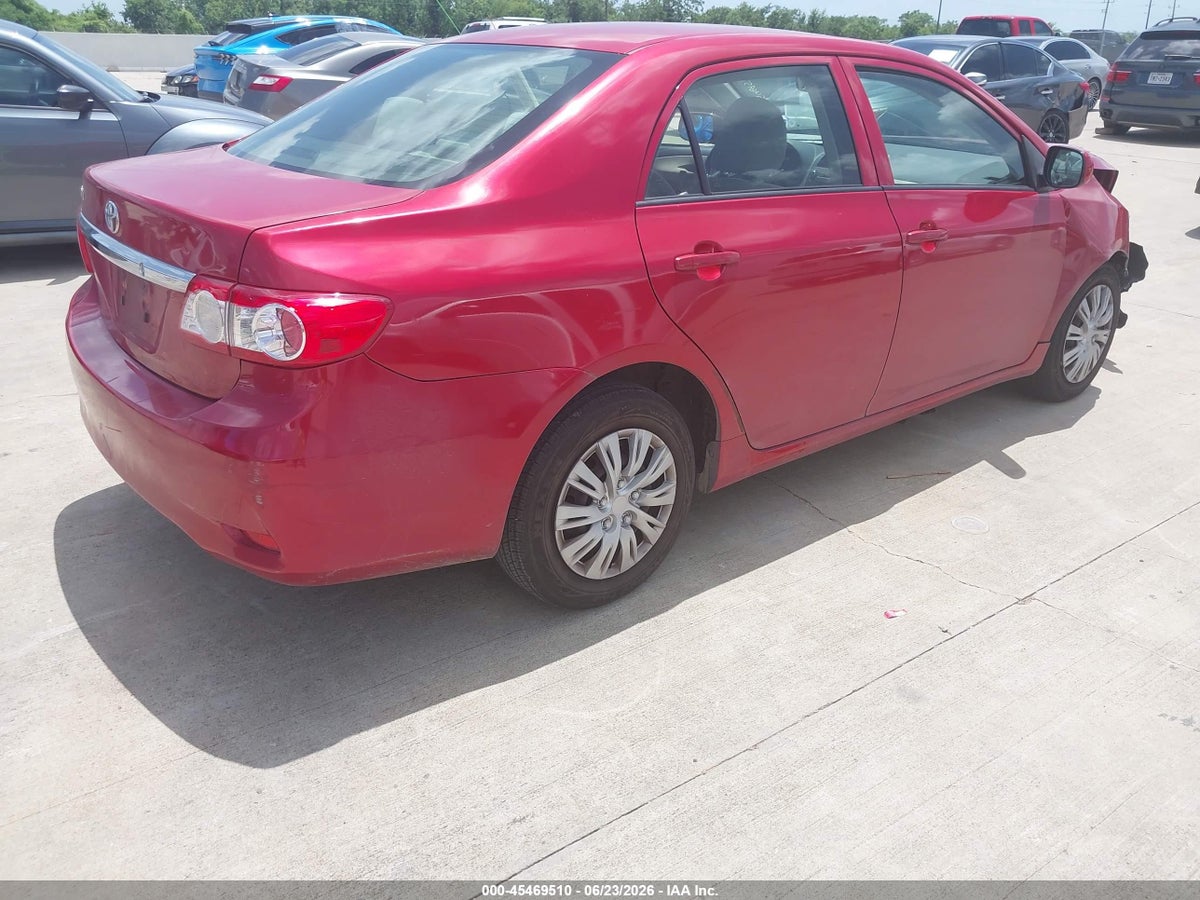 2013 TOYOTA COROLLA L — снимка 4