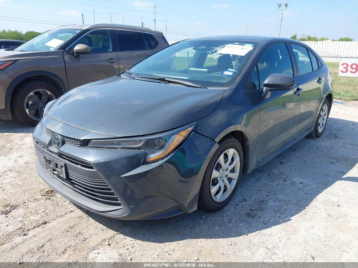 2025 TOYOTA COROLLA LE — снимка 2