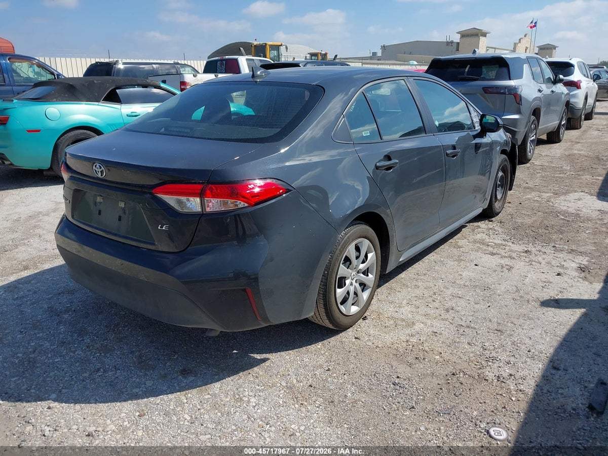 2025 TOYOTA COROLLA LE — снимка 4