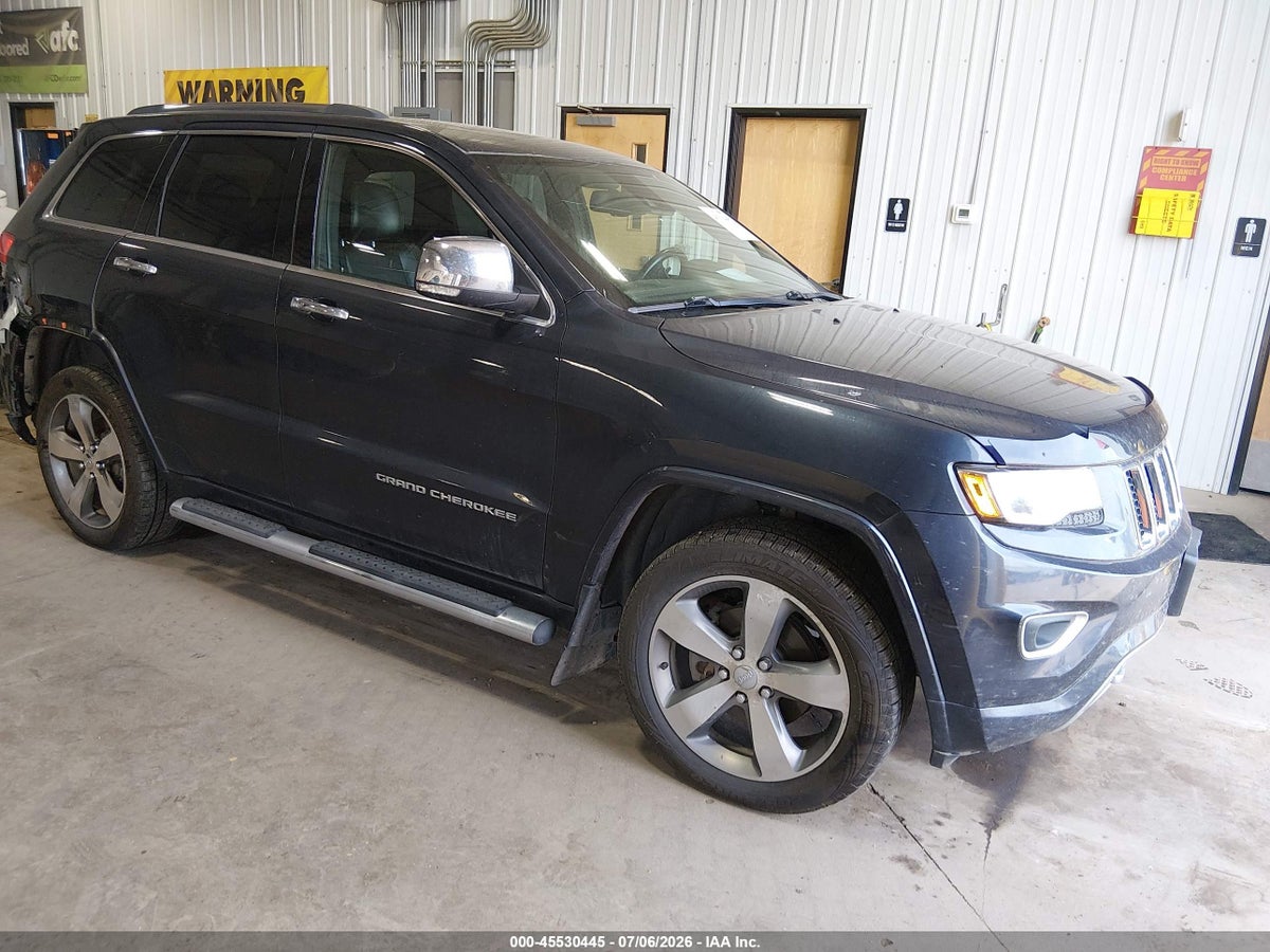 2014 JEEP GRAND CHEROKEE OVERLAND