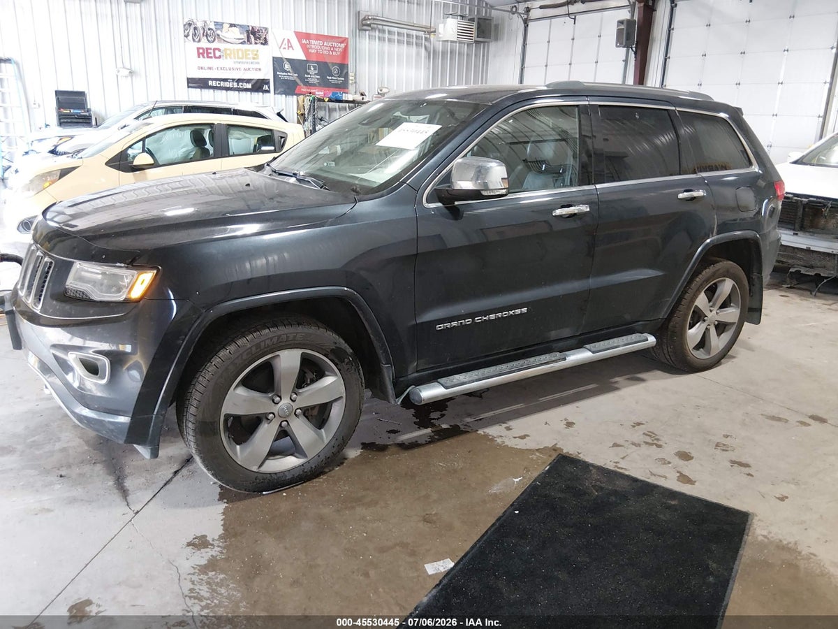 2014 JEEP GRAND CHEROKEE OVERLAND — снимка 2
