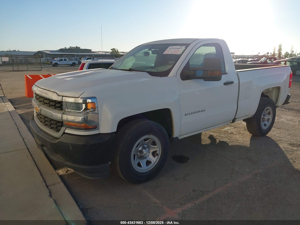 2018 CHEVROLET SILVERADO 1500 WT — снимка 2