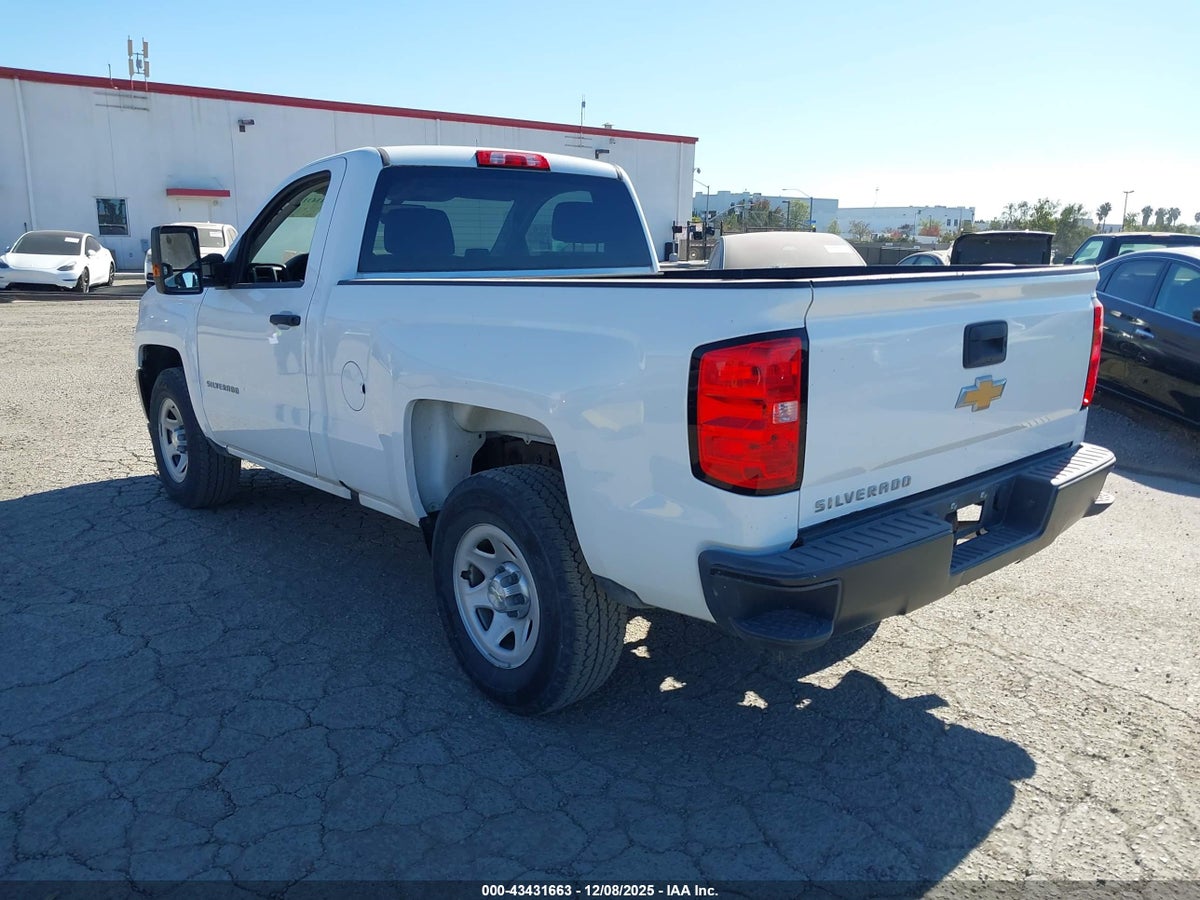 2018 CHEVROLET SILVERADO 1500 WT — снимка 3