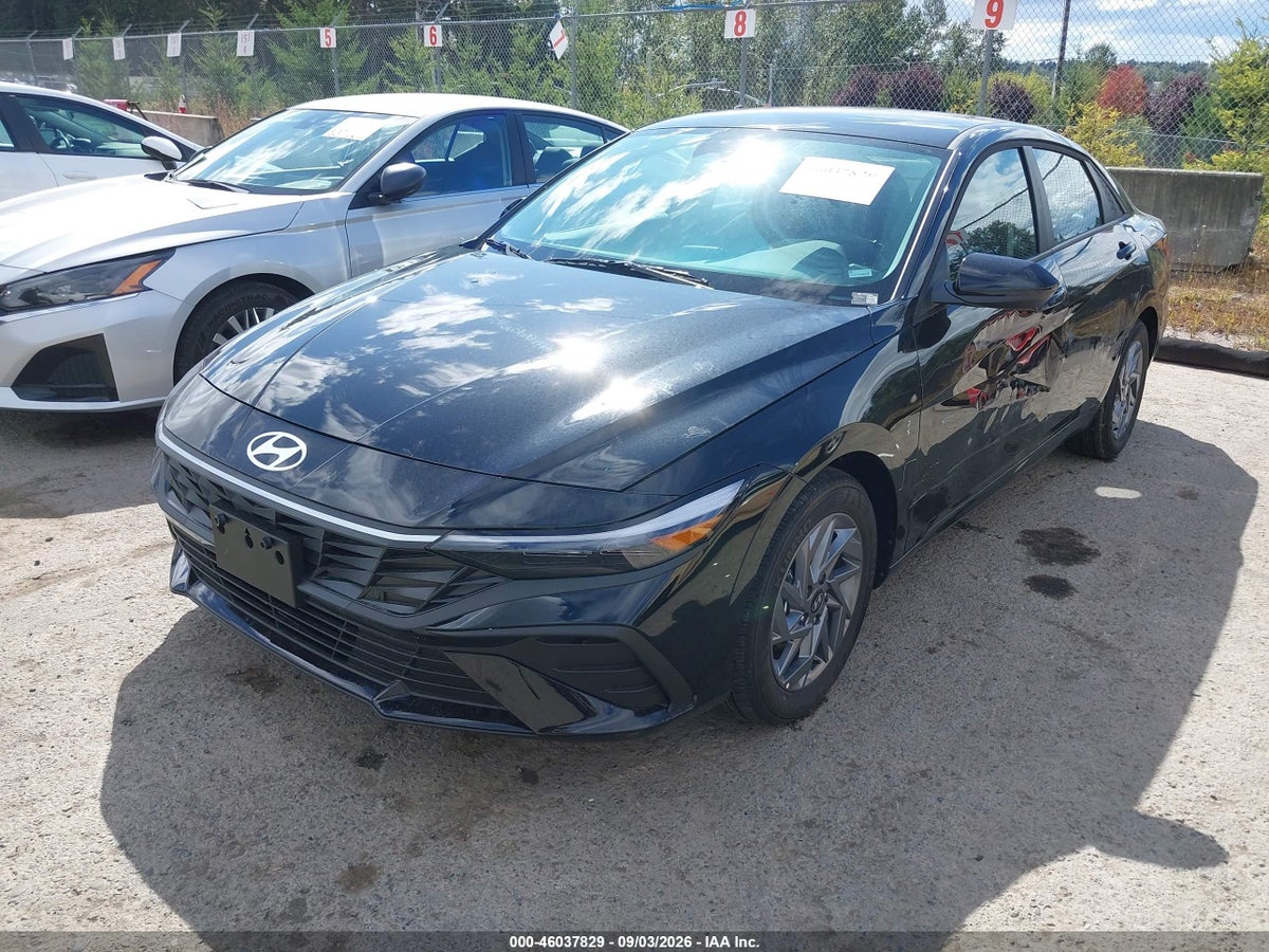 2026 HYUNDAI ELANTRA HYBRID BLUE — снимка 2