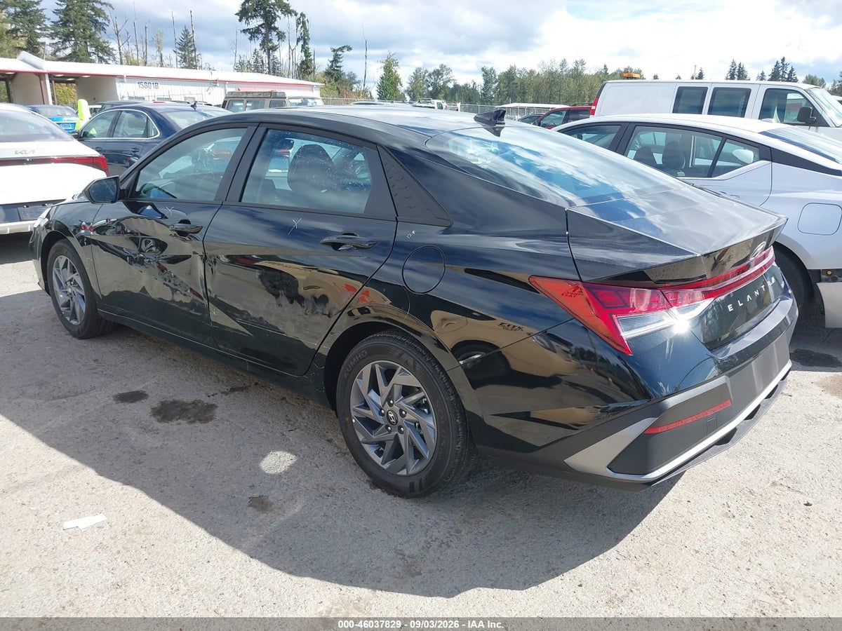 2026 HYUNDAI ELANTRA HYBRID BLUE — снимка 3