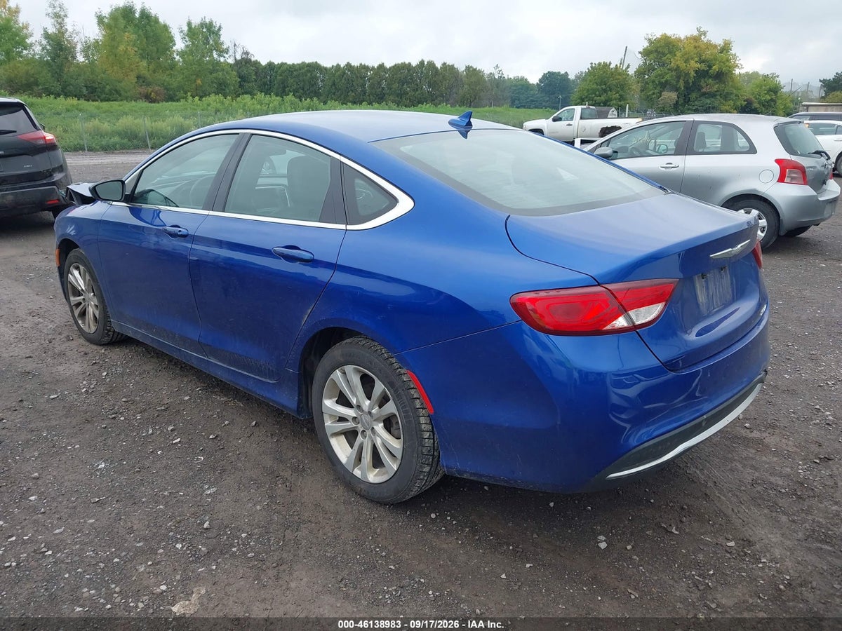 2017 CHRYSLER 200 LIMITED PLATINUM — photo 3