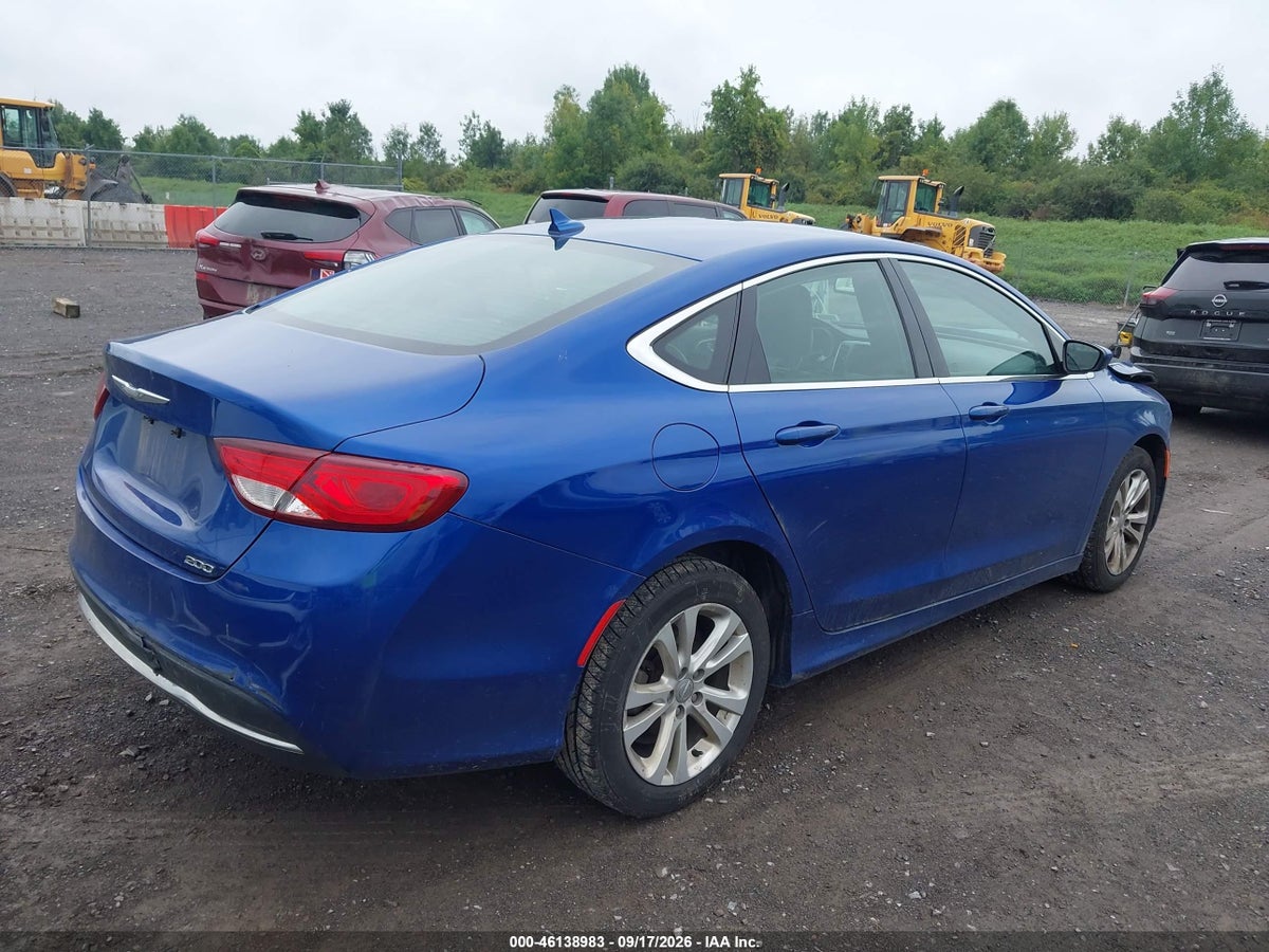 2017 CHRYSLER 200 LIMITED PLATINUM — photo 4