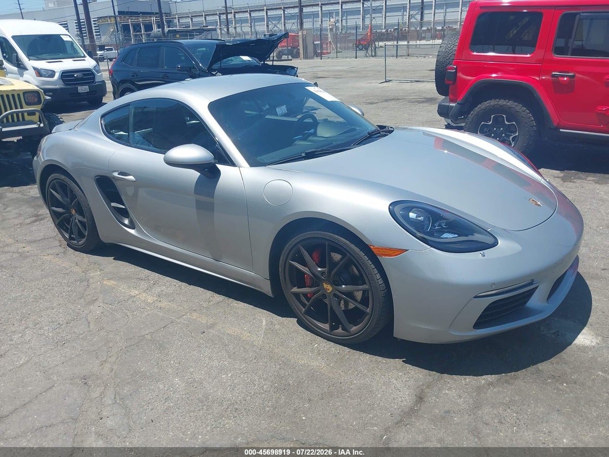 2018 PORSCHE 718 CAYMAN S